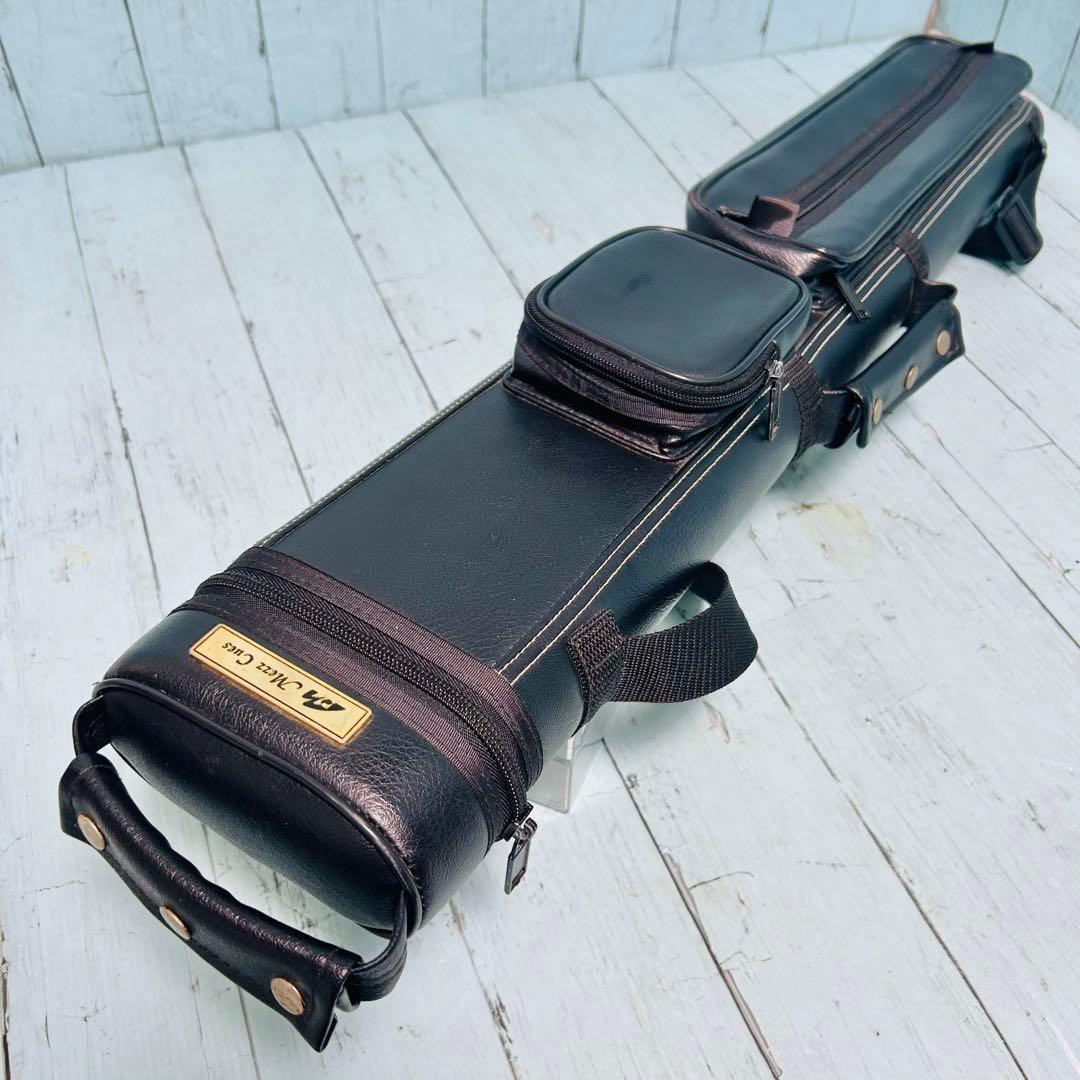 Mezz メッヅ　キューケース　ビリヤード　美品　ブラック　レザー調