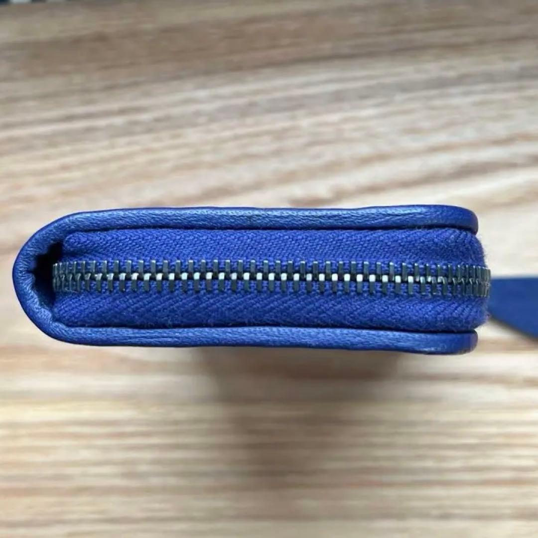 極美品ボッテガヴェネタ BOTTEGAVENETA ケース　ブルーパープル