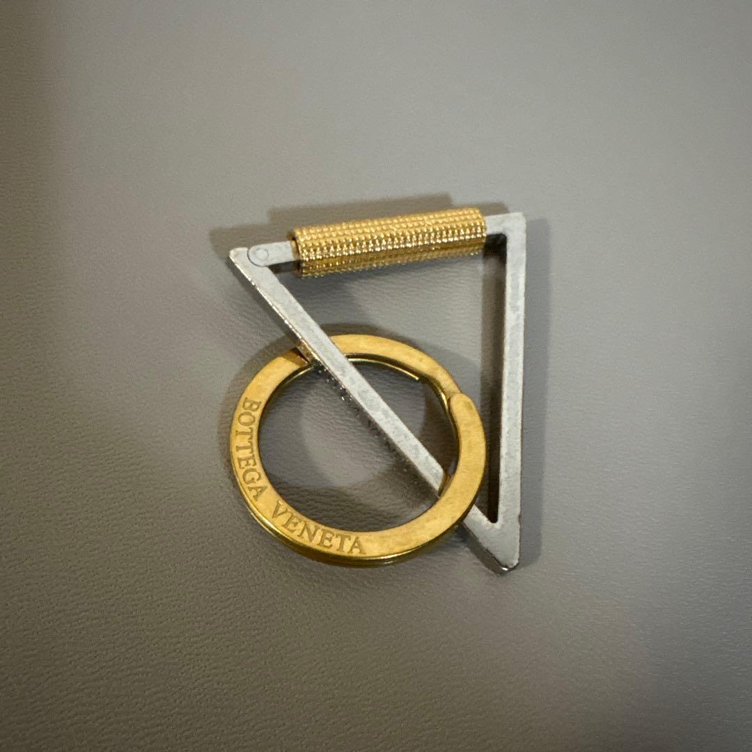 BOTTEGA VENETA キーリング（シルバー×ゴールド）キーリング