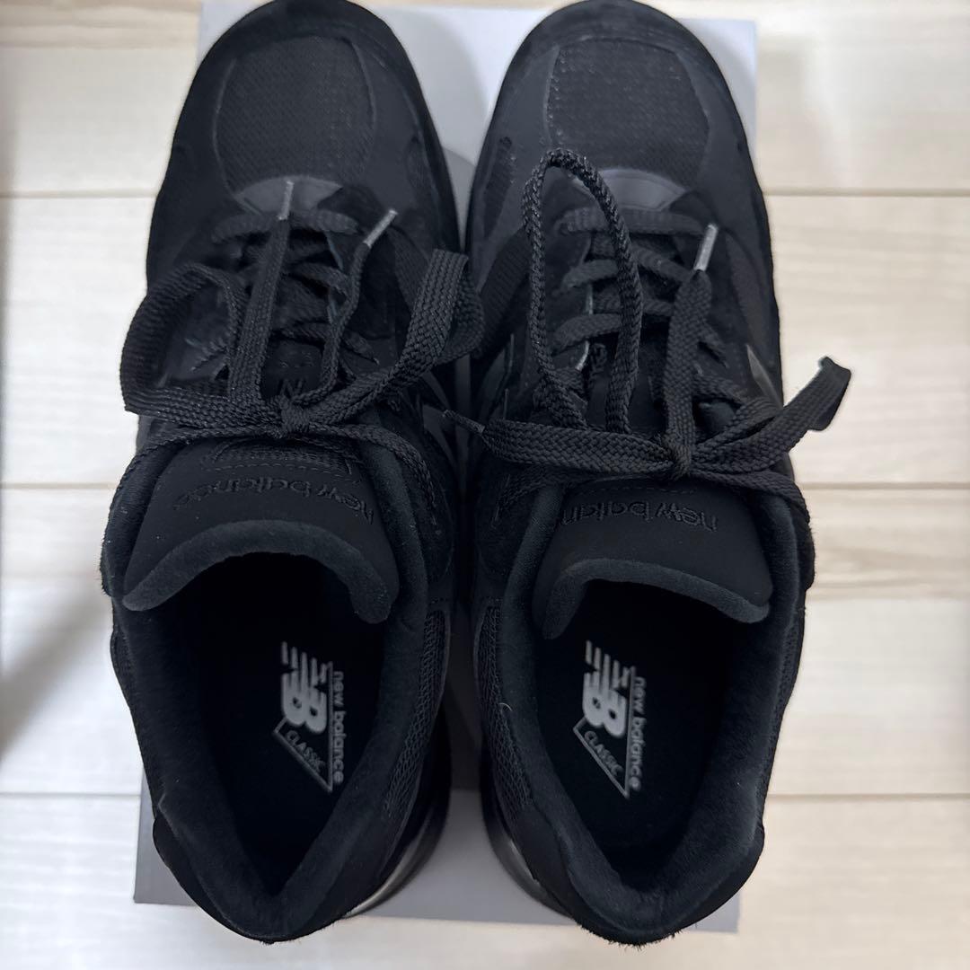 ニューバランス992　トリプルブラック　27.0cm