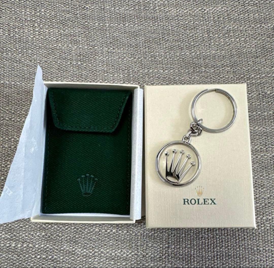 【本日のみ値下げ】ROLEX シルバーメタルキーホルダー