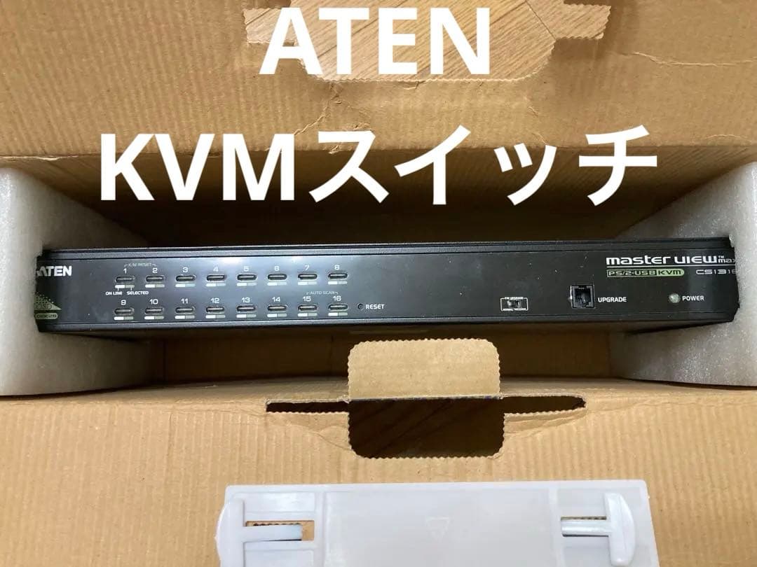 ATEN KVMスイッチ 16ポート PS/2-USB対応 CS1316