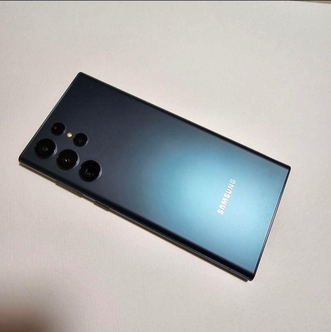 Galaxy S22 ultra 512GB SIMフリー カメラ無音設定可能