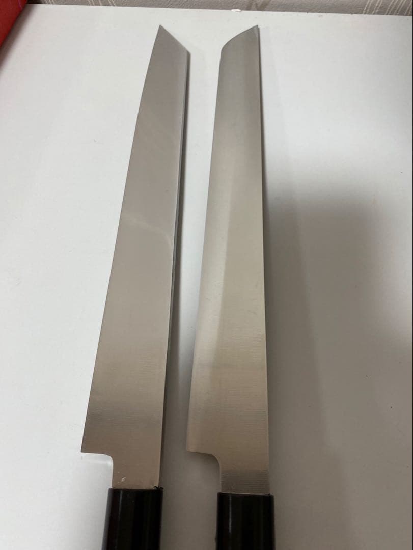 新品・未使用 柳刃包丁 刺身包丁 和包丁 反り刃 2本セット