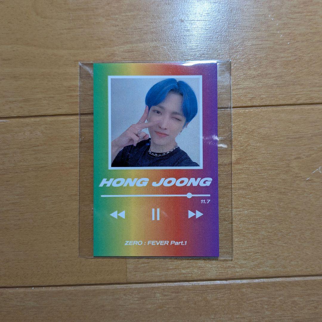 ATEEZ トレカ ホンジュン 109 ポップアップ レア
