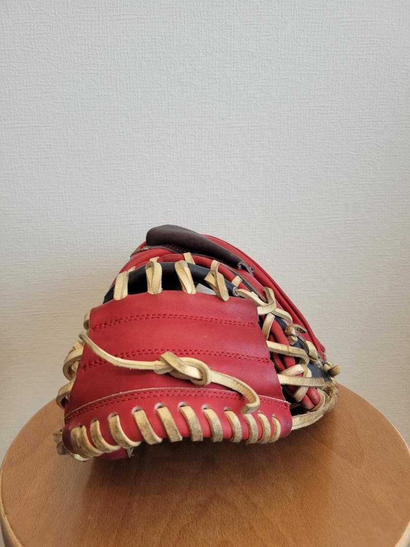 SSK キャッチャーミット 軟式用 レッド/ブラック