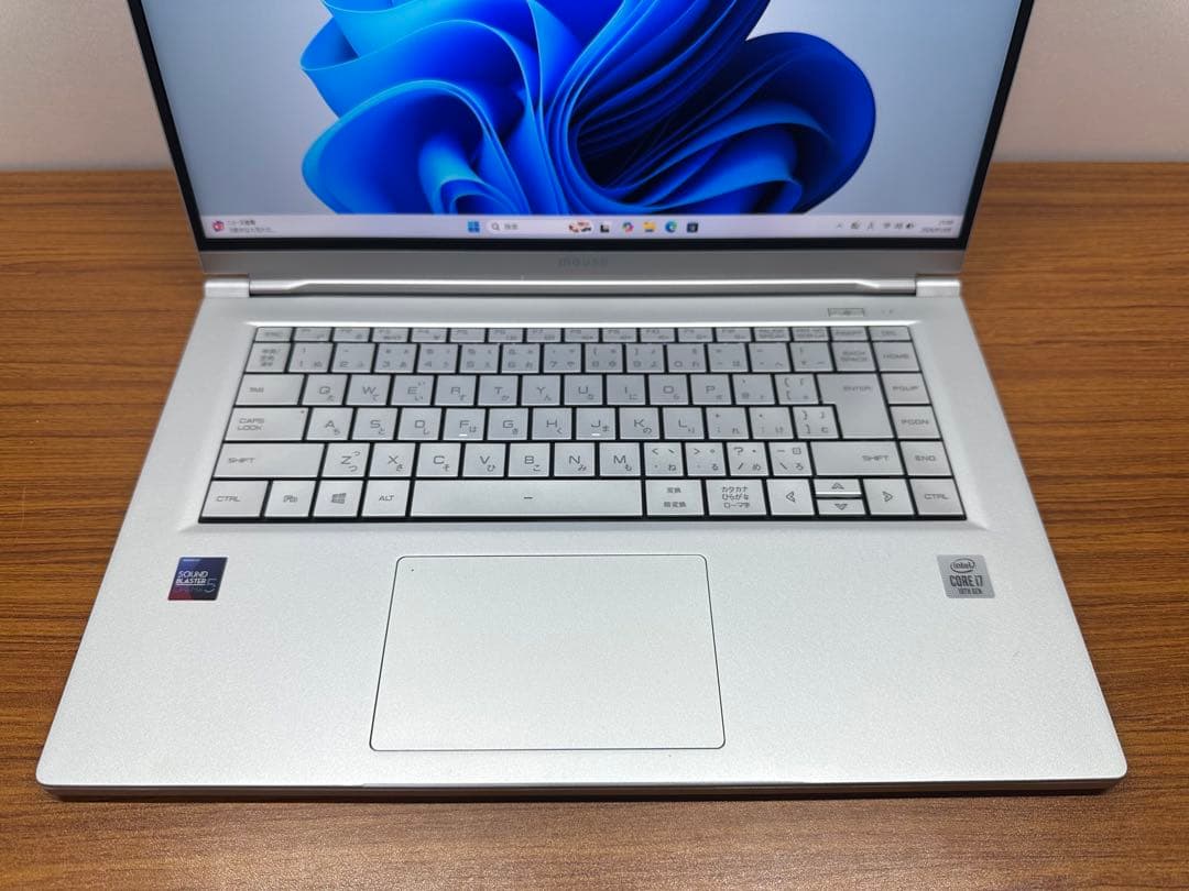 Windowsノート本体 2. Mouse X5 i7-10510 8Gb 256Gb NVMe