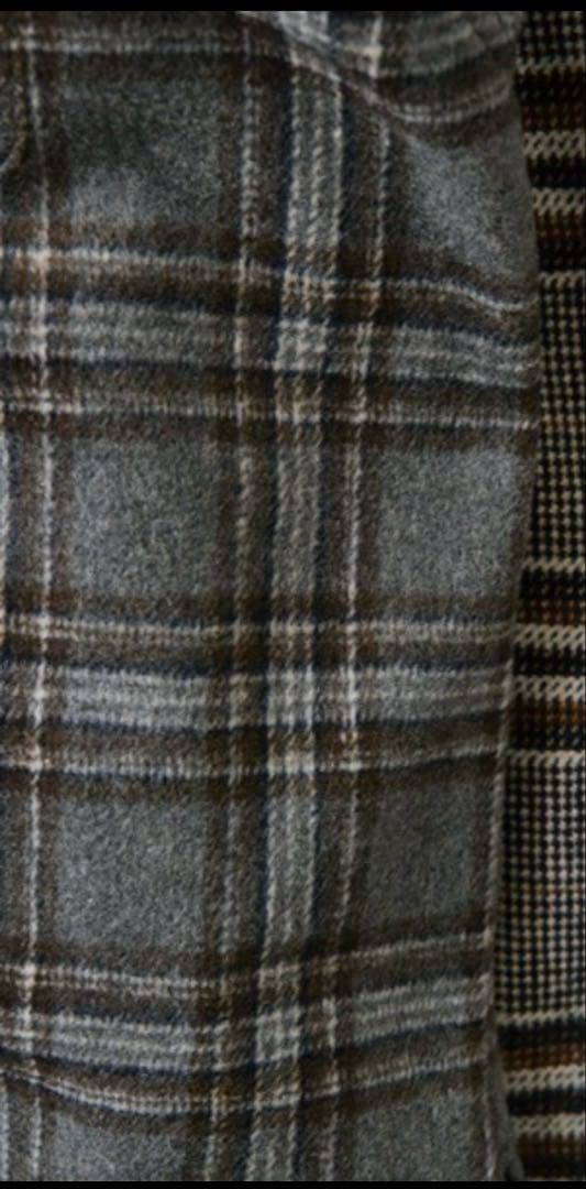 新品未使用！起毛チェックシャツ