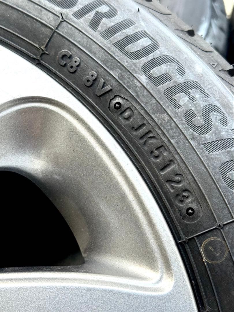 パレット純正ホイール美品 タイヤ2023年製新品 14インチ