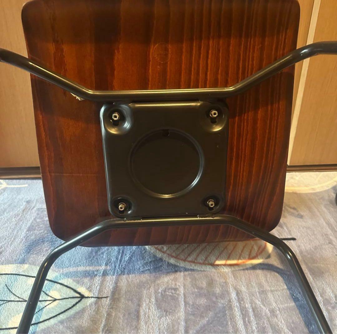 4脚セットAICHI パグホルツ PAGWOOD スタッキングチェア