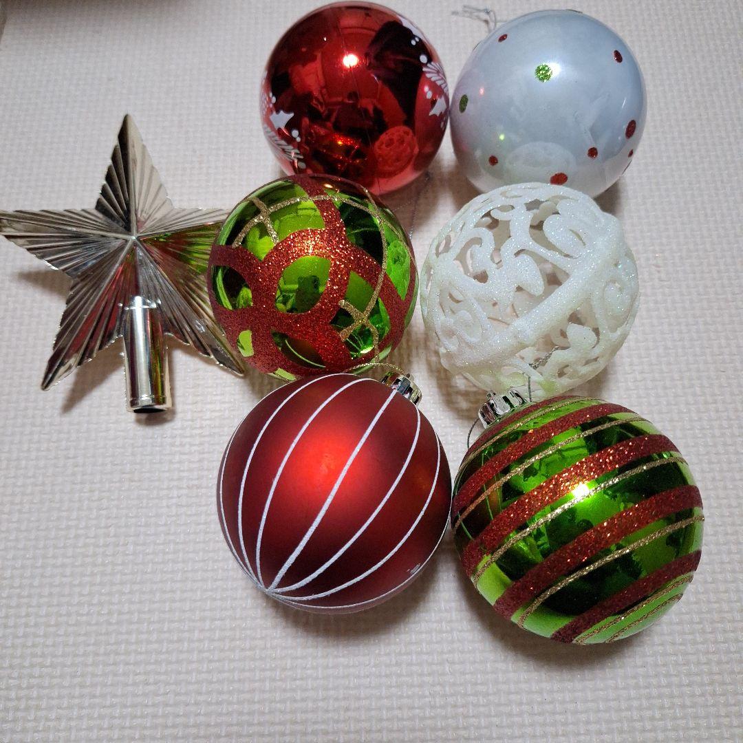 クリスマスツリー　 オーナメント　LEDライト　ガーランド付き　150センチ