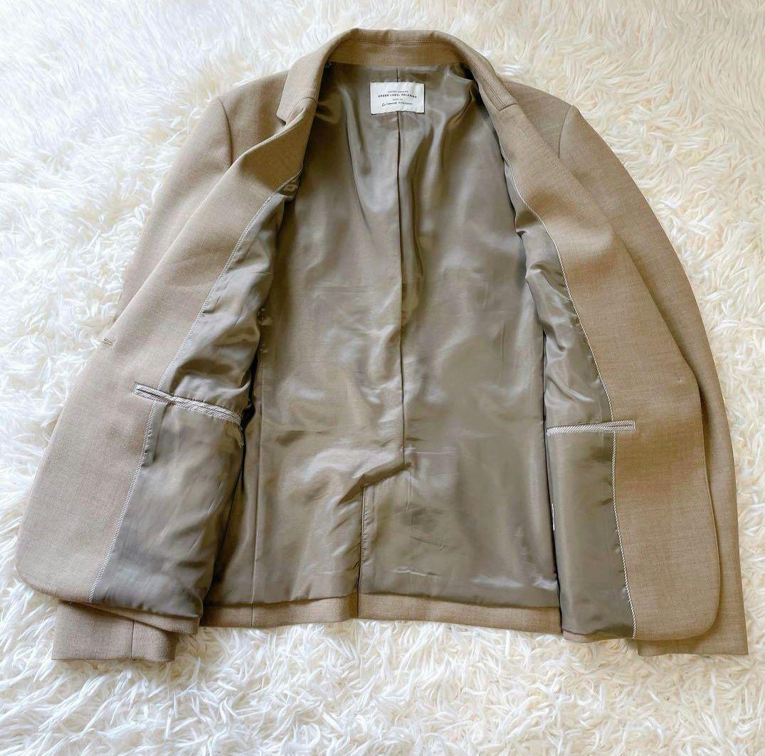 極美品✨グリーンレーベルリラクシング　スーツセットアップ　ストレッチ　洗える　M