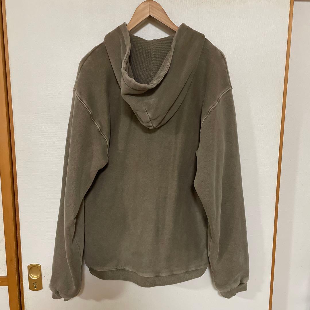 トップス stussy waffle lined zip hoodie