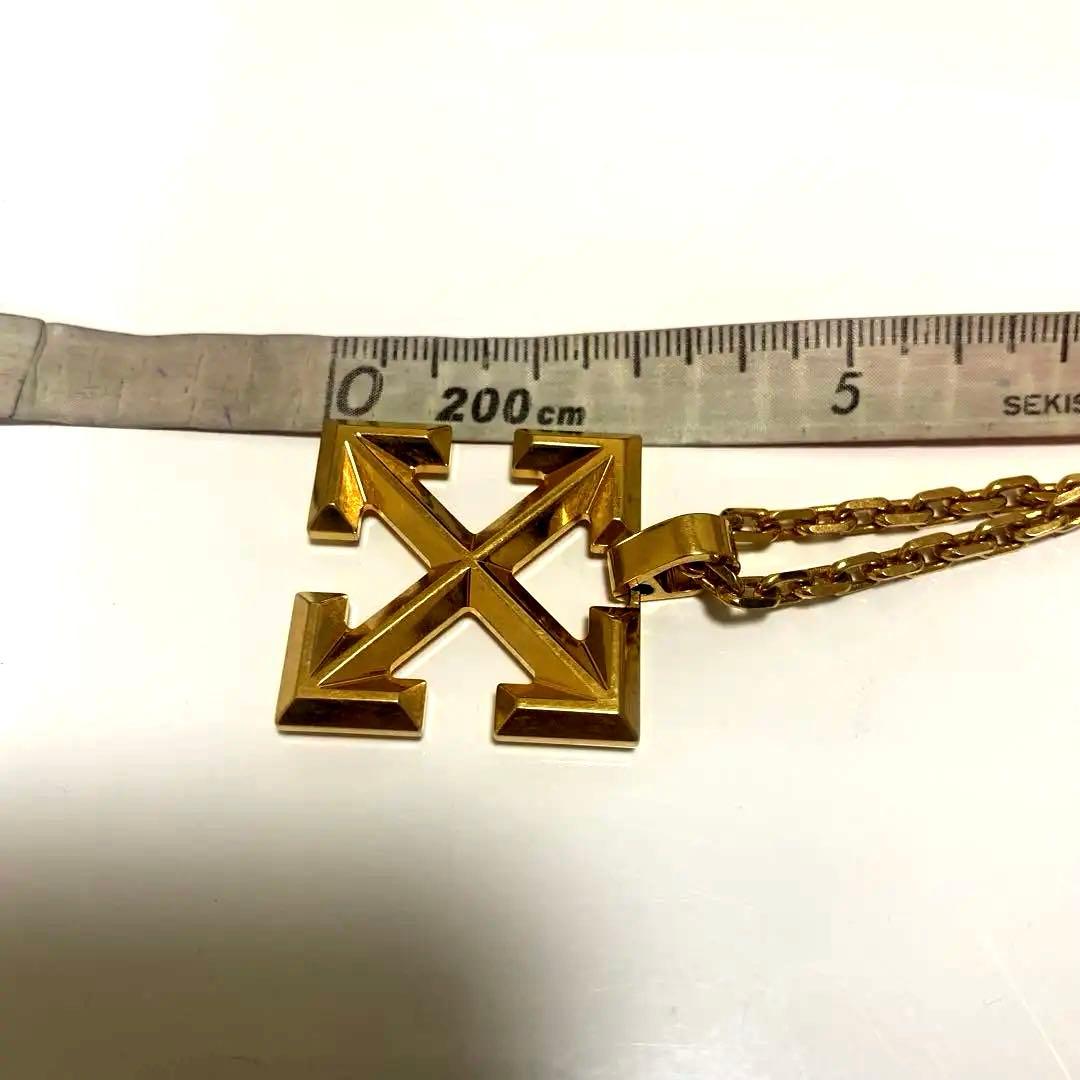 Off-White ゴールド ネックレス