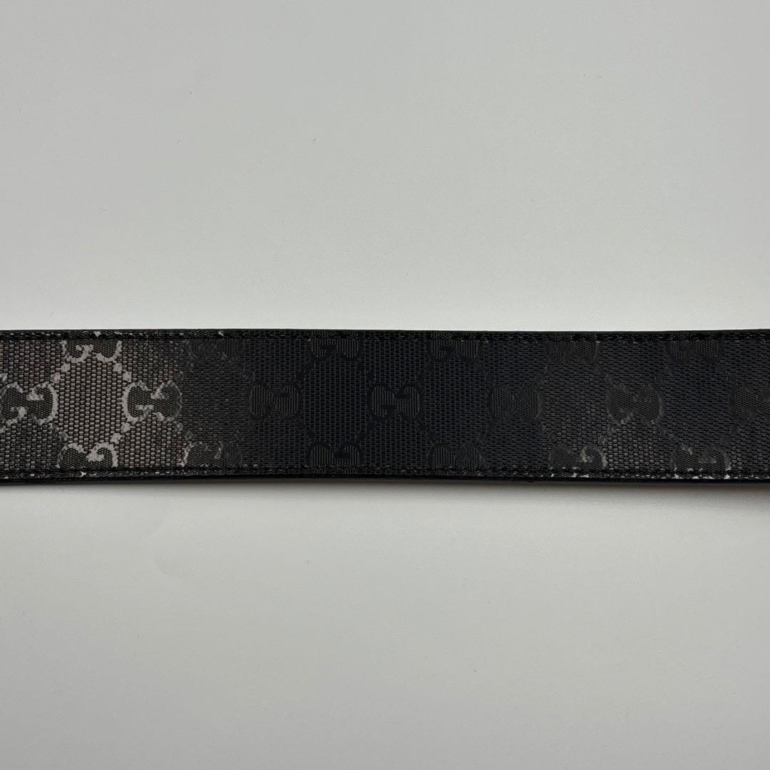 ✨極美品✨グッチ GGインプリメ インターロッキング ベルト ブラック