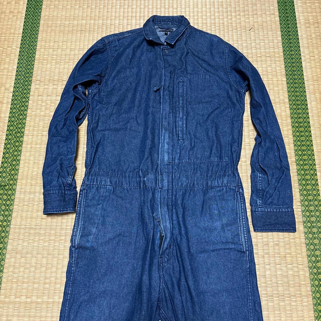 エンジニアードガーメンツ　ジャンプスーツ　コットンデニム