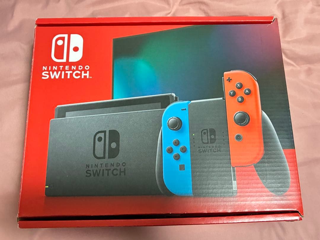 Nintendo Switch 赤/青 本体 SDカードなし 初期化済み