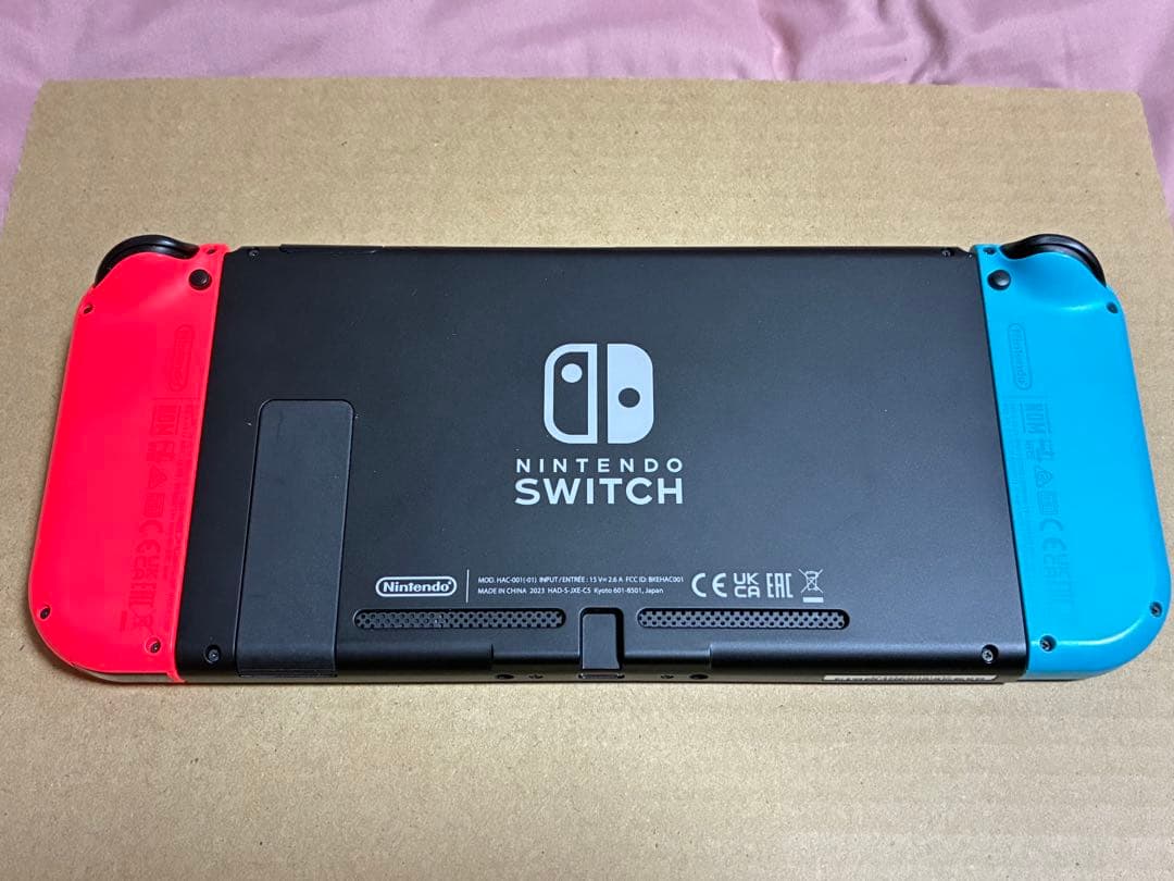 Nintendo Switch 赤/青 本体 SDカードなし 初期化済み