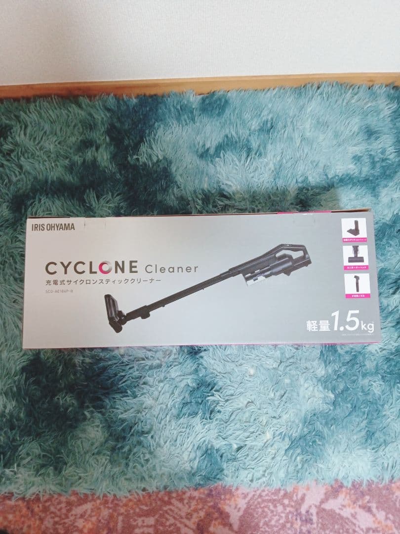 【新品】アイリスオーヤマ CYCLONE Cleaner SCD-AE184P