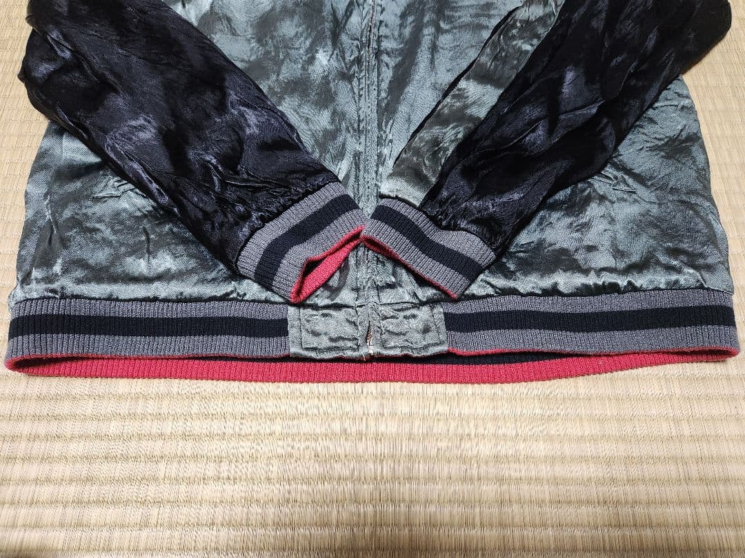 美品　レア　雅結 　錦　エヴァンゲリオン　リバーシブルスカジャン