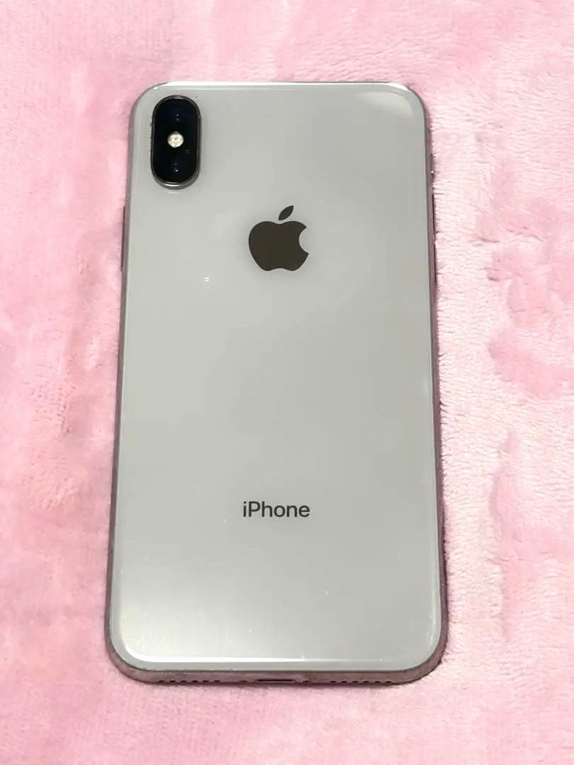 Apple iPhone X シルバー 本体　64GB