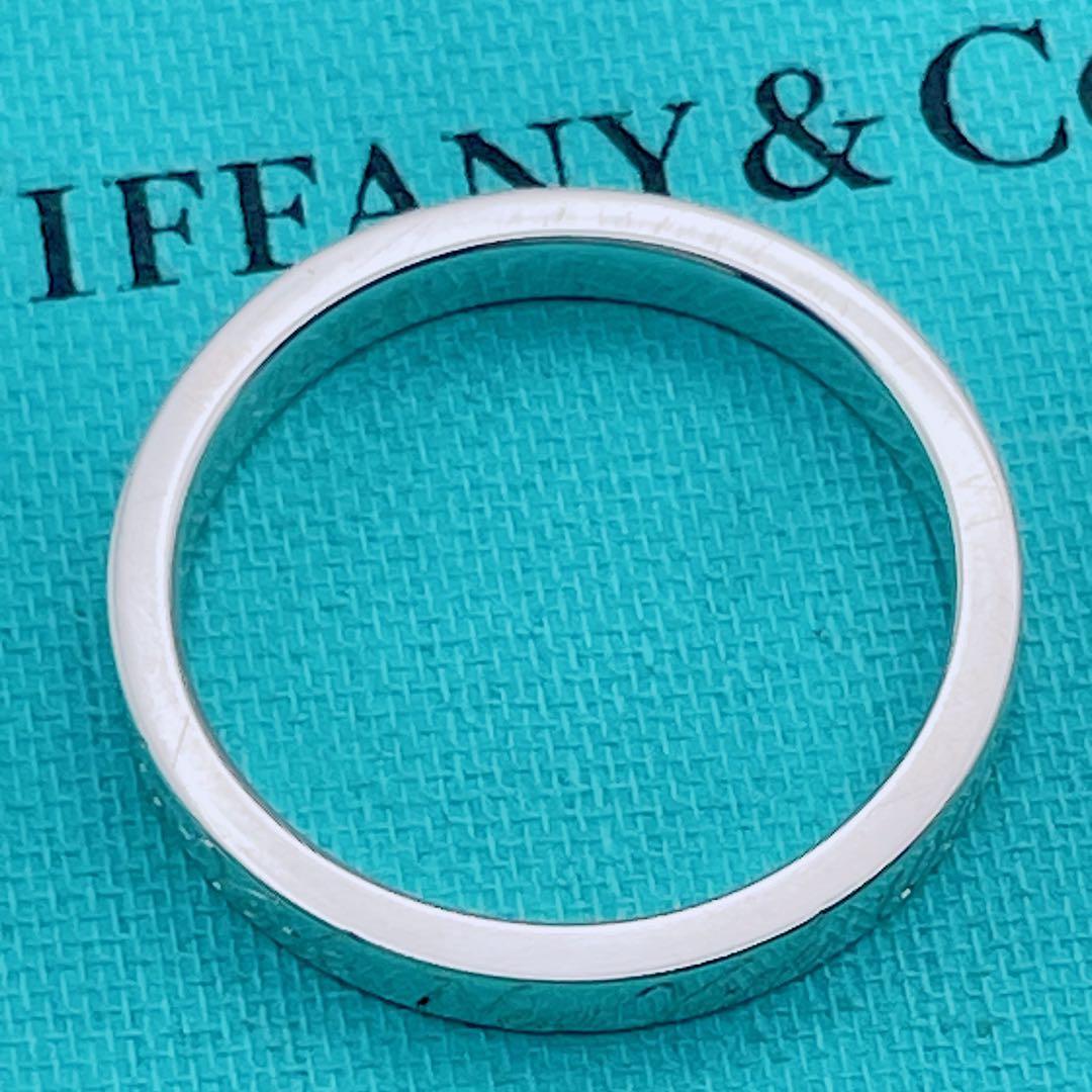Tiffany & Co. リング　ナロー　ノーツ　17号　指輪　シルバー925