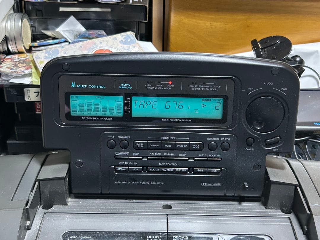 7.31迄 最終値下げPanasonicバブル期のCDラジカセ RX-DT909