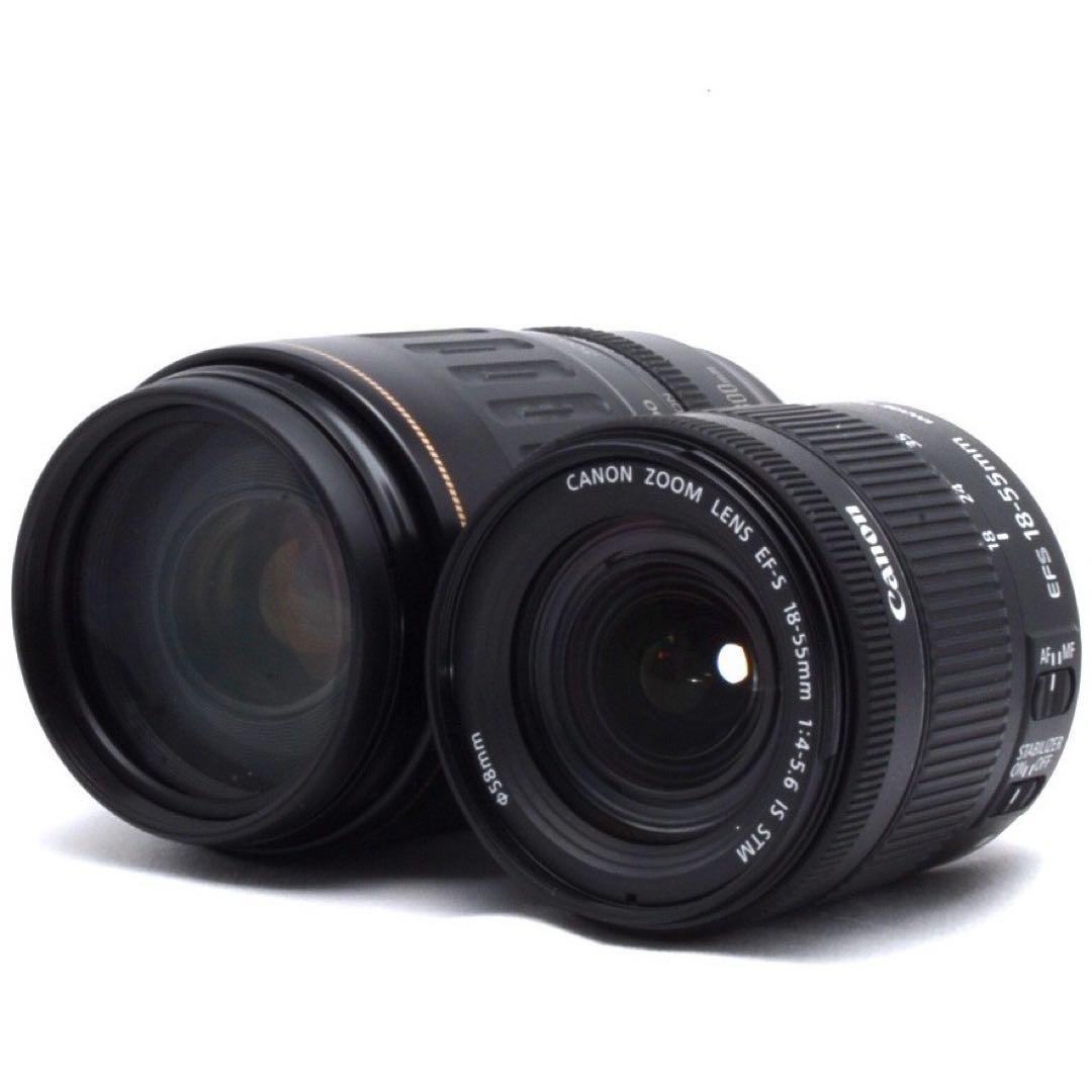 ★超望遠レンズ付★ダブルレンズ★Wi-Fi搭載機★Canon Kiss X9★