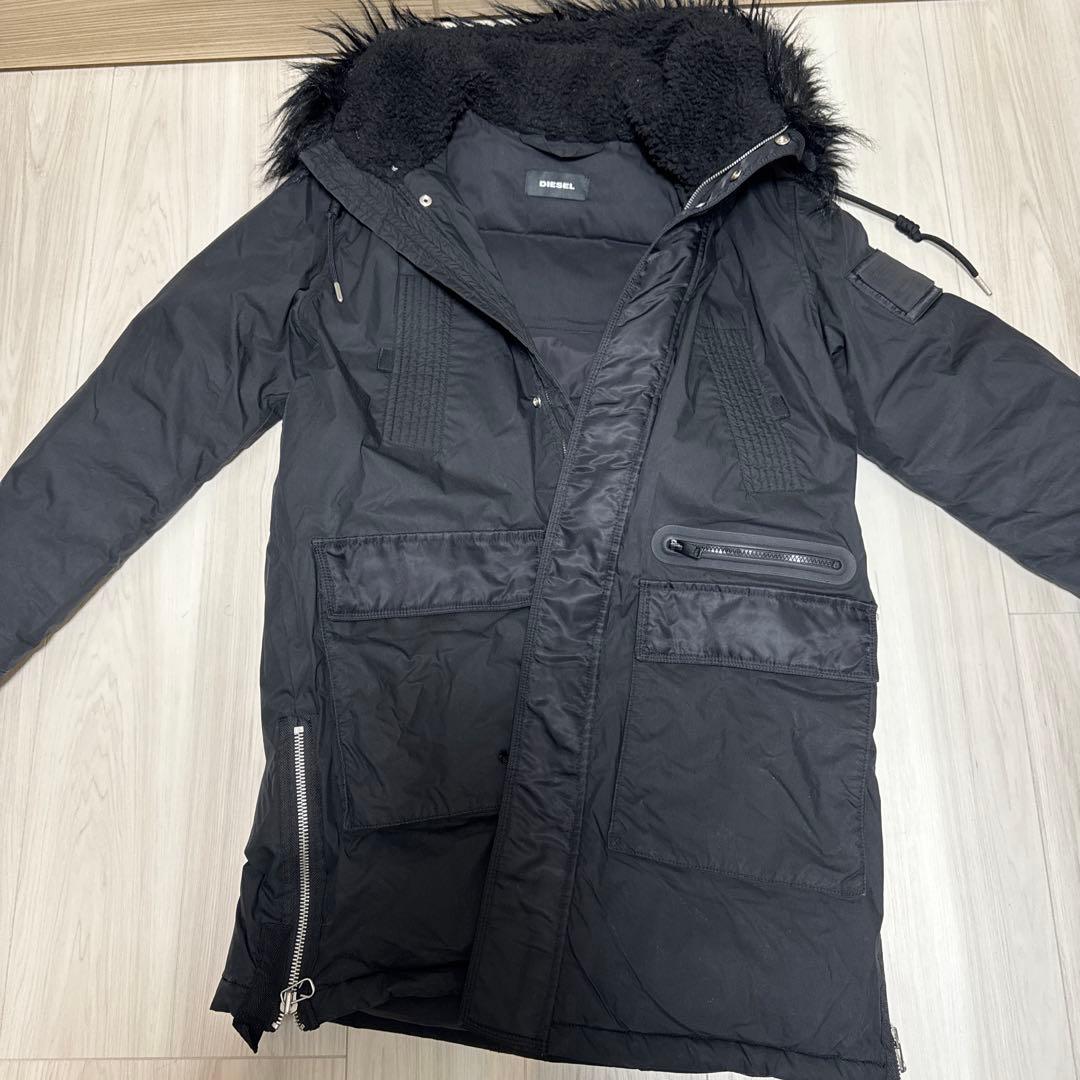DIESEL モッズコート　n3b ブラック