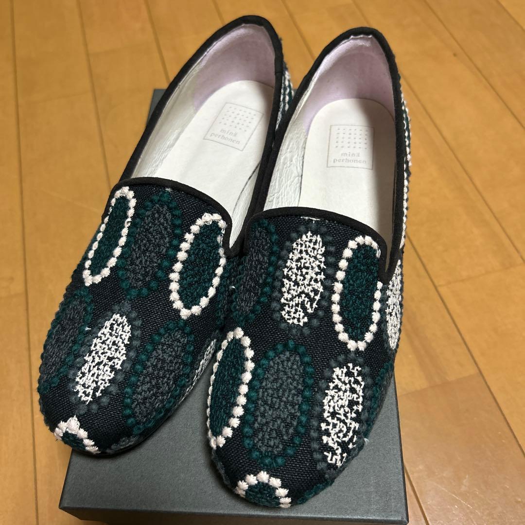 ミナペルホネン　タルト　パンプス