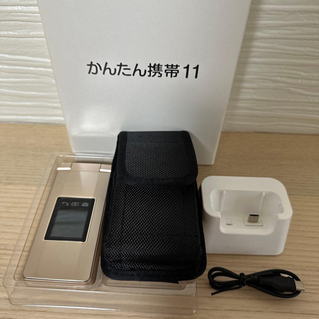 SoftBank かんたん携帯11 ゴールド SIM フリー