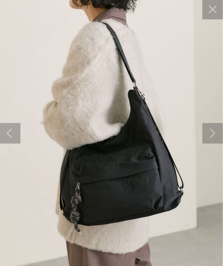 ear PAPILLONNER 2WAYリュック＆ショルダーバッグ