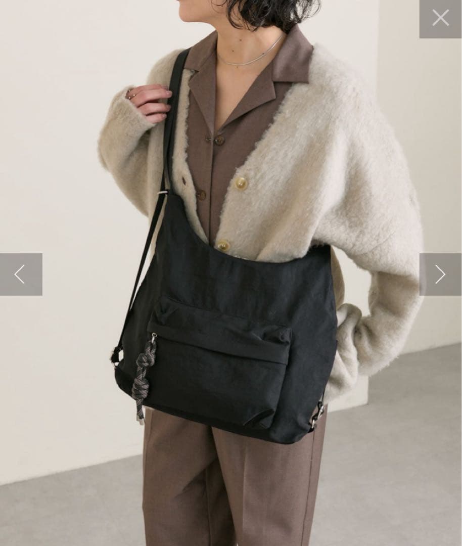 ear PAPILLONNER 2WAYリュック＆ショルダーバッグ