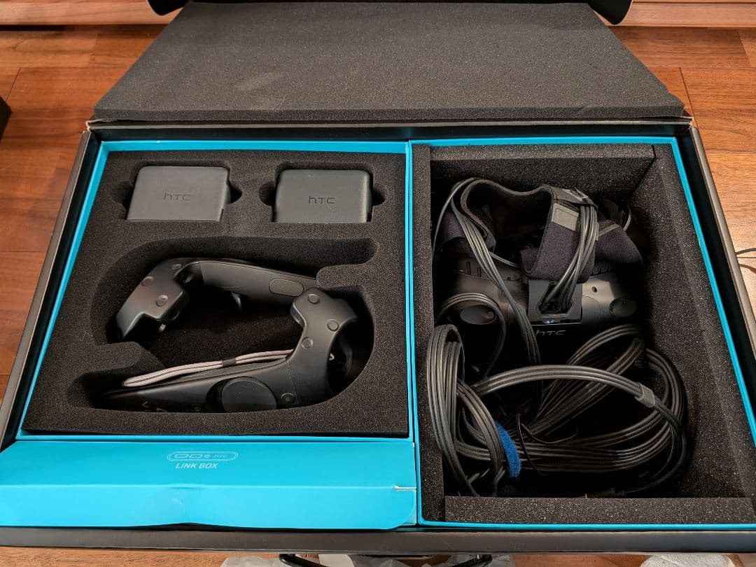 HTC VIVE VRヘッドセット コントローラー付き