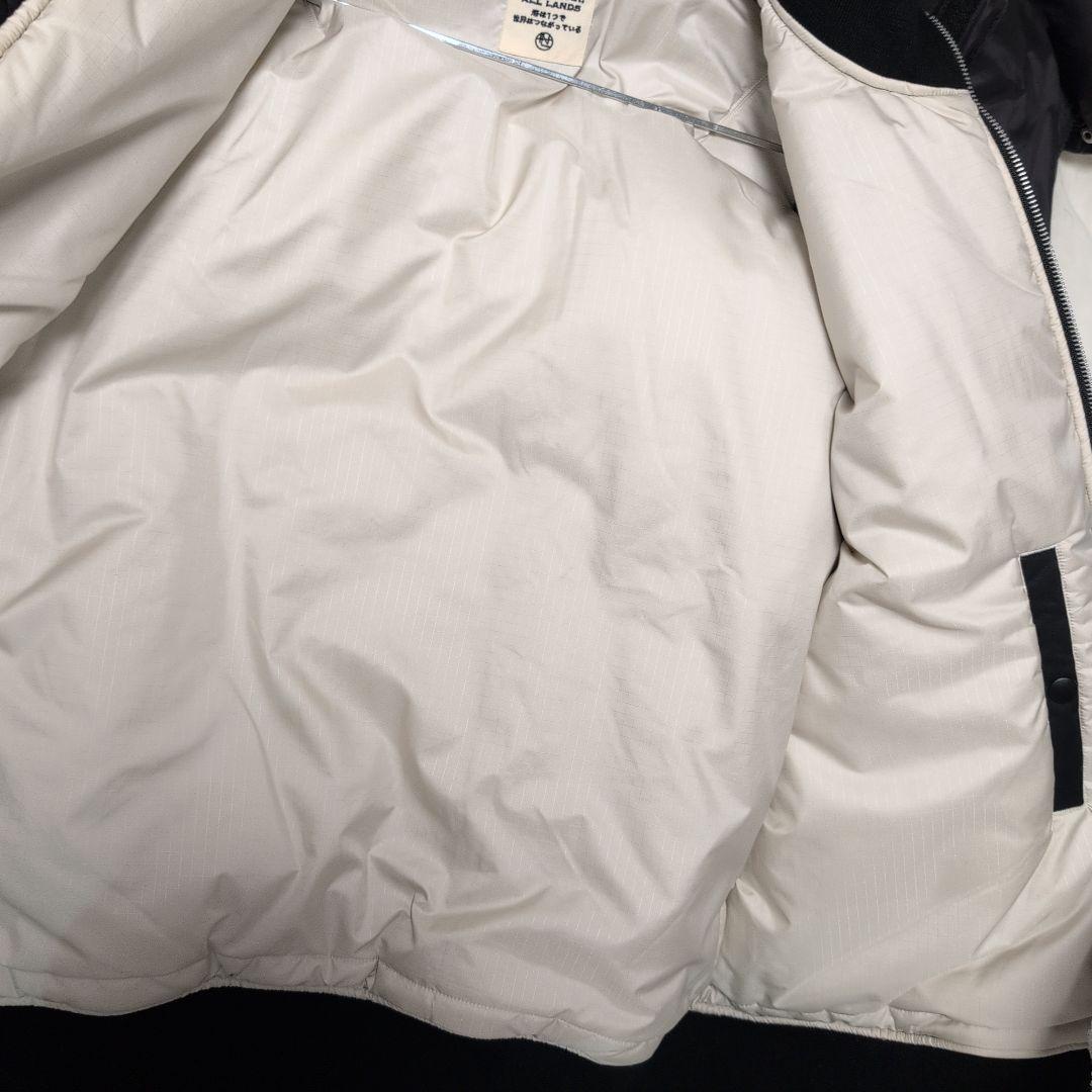 美品　ナナミカ　Insulation Varsity Jacket　黒　L