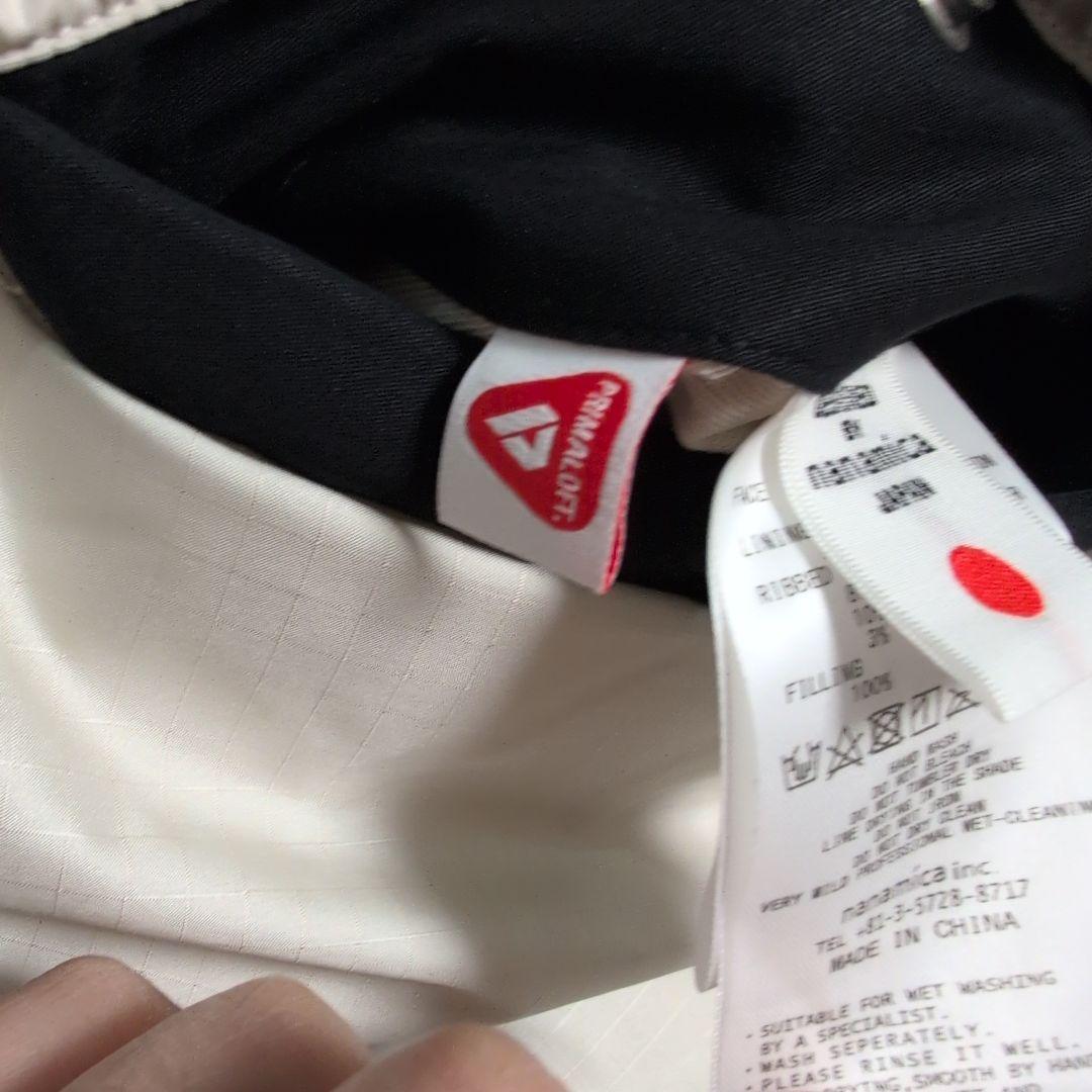 美品　ナナミカ　Insulation Varsity Jacket　黒　L