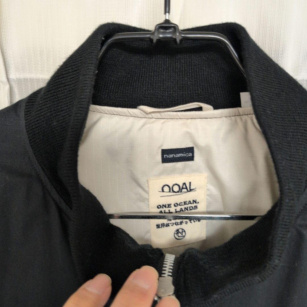 美品　ナナミカ　Insulation Varsity Jacket　黒　L