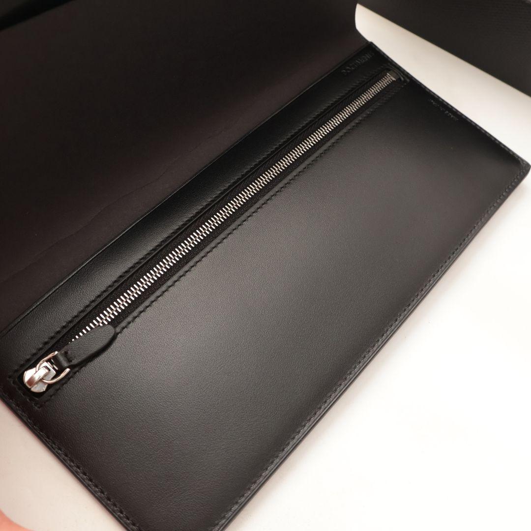 少し難有り dunhill ダンヒル 長財布 トラベルウォレット エンジンターン