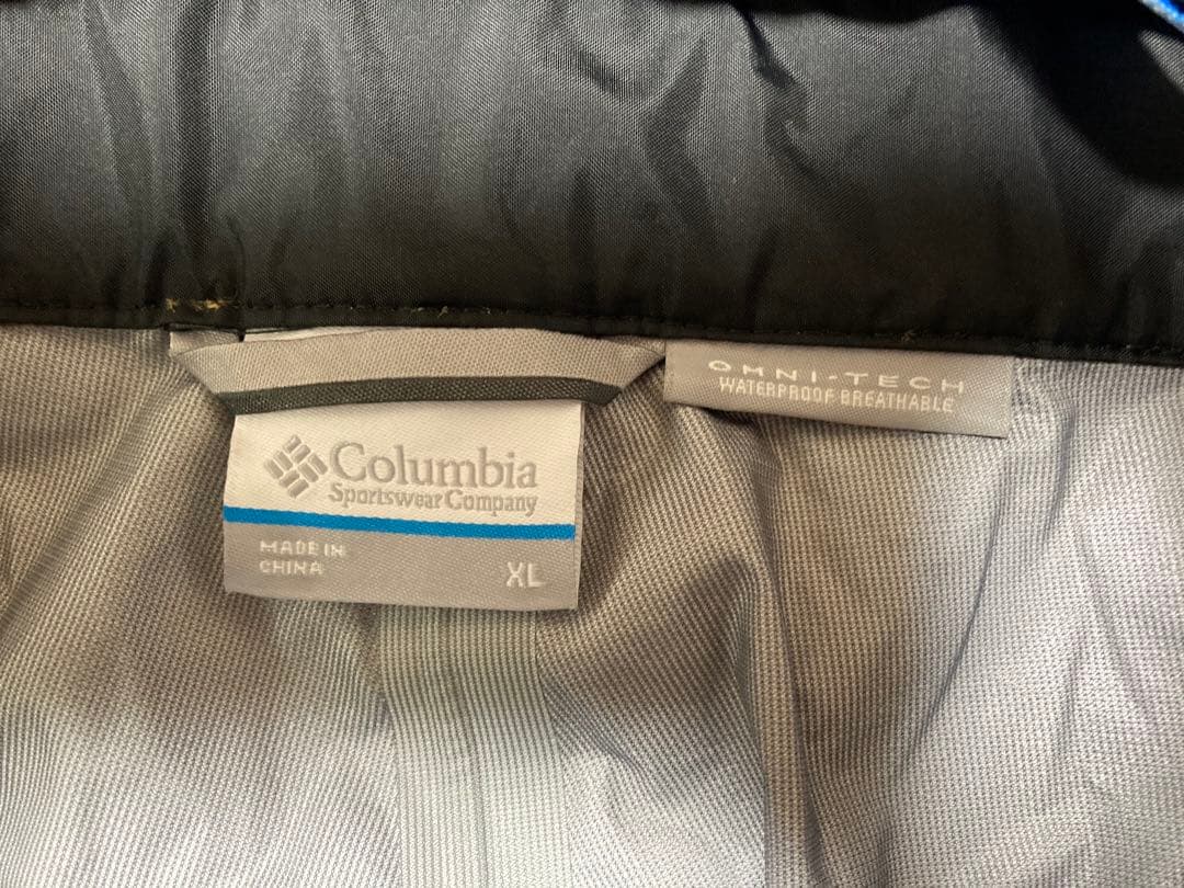 Columbia OMNI-TECK カモフラ　スノーボードウェア 男性用