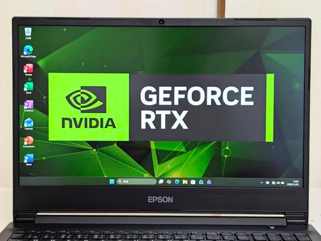 ゲーミングノートPC・i7・RTX・Office 2024・Win11