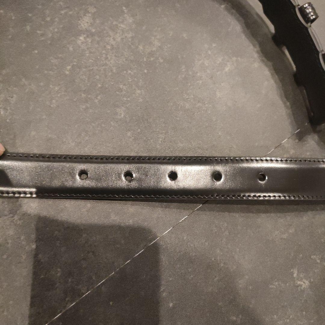 れ*ん様 CELINE ブラックベルト ゴールドバックル