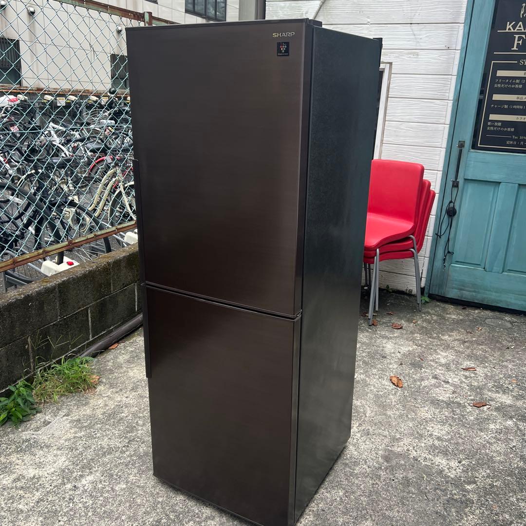 シャープ メガフリーザー冷蔵庫 SJ-PD28E-T 280L 2019年