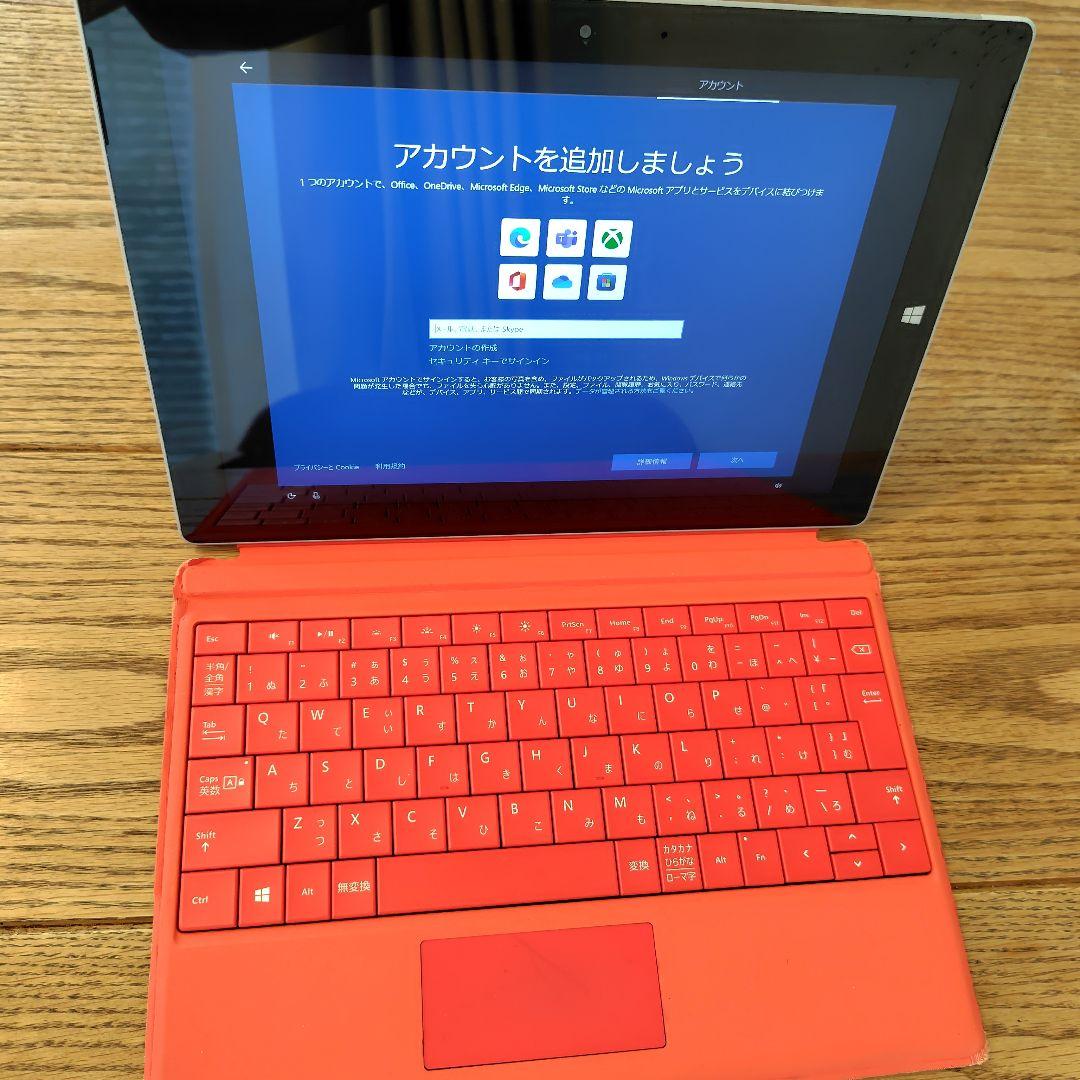 Surface 3 サーフェス 3 タブレット 1657 Microsoft