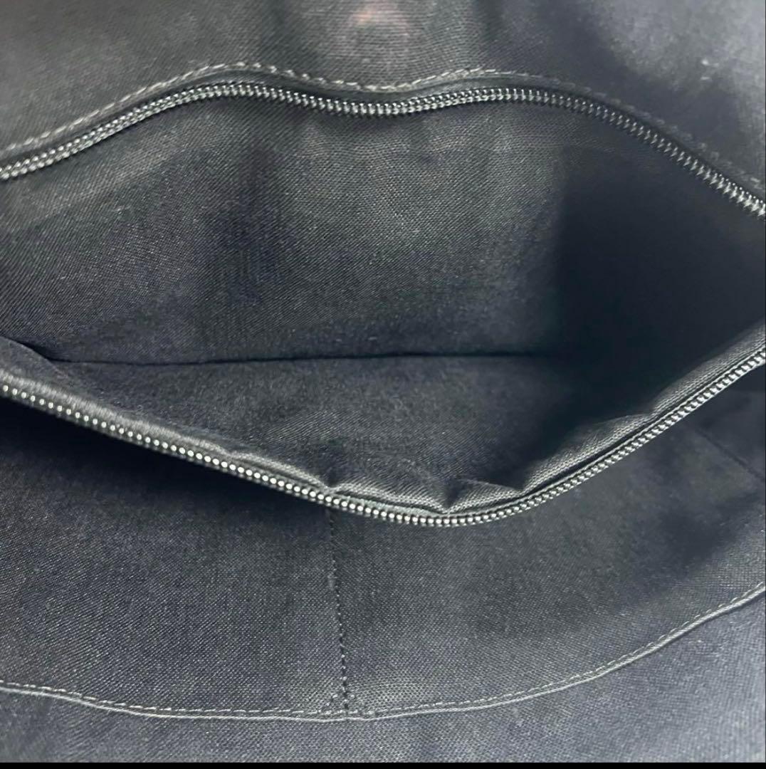 【極美品】agnes b. レザーバッグ　ニュースボーイ