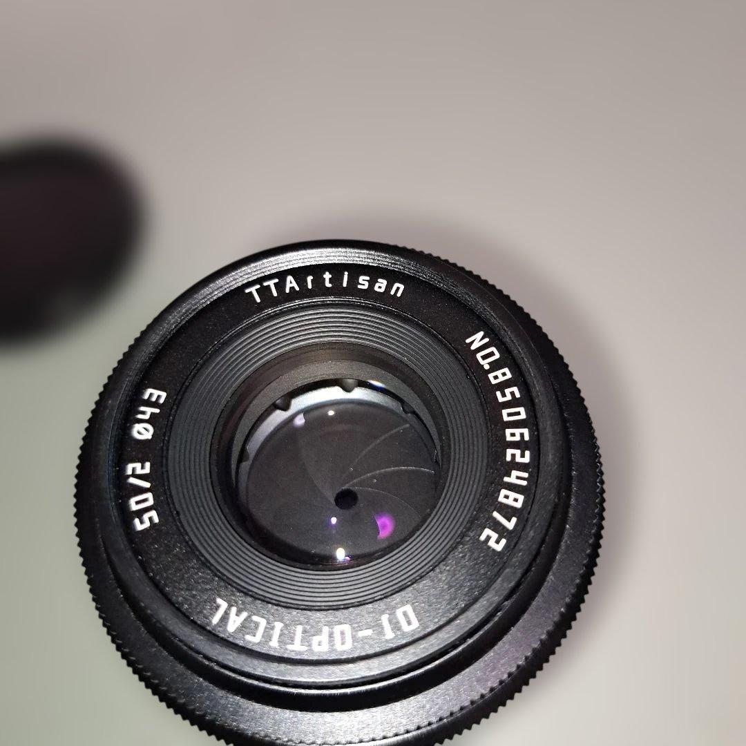 TTArtisan50mmF2 Sony Eマウント
