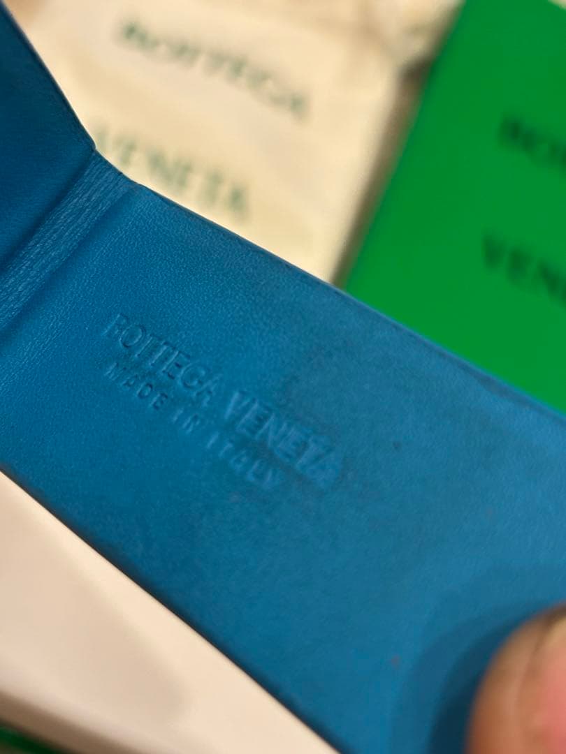 超美品 BOTTEGA VENETA ボッテガ ヴェネタ マネークリップ 財布