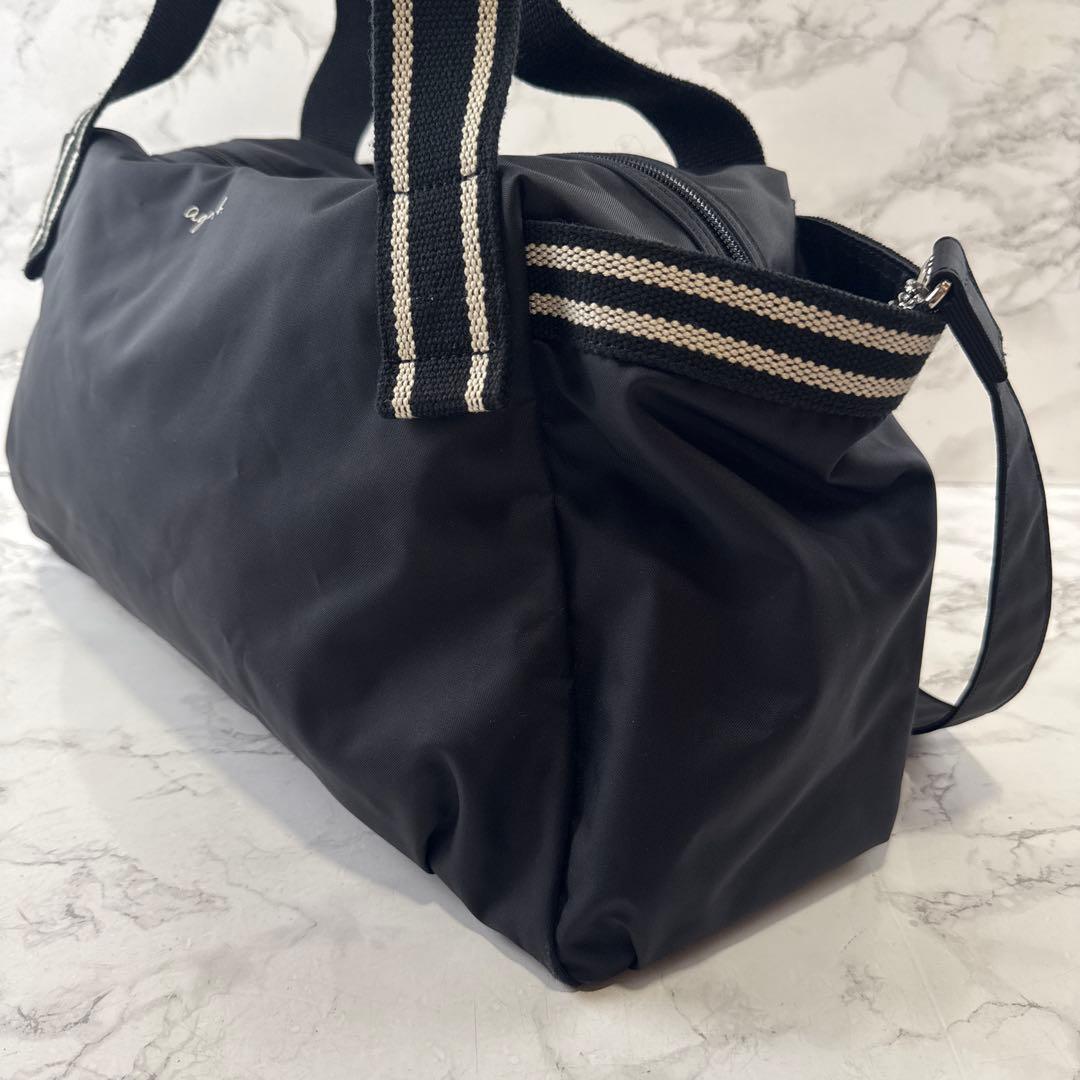 ほぼ未使用agnes b. VOYAGEアニエスベー ボヤージュ ボストンバッグ