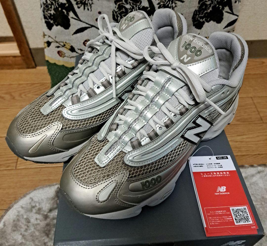 New Balance M1000N 27cm シルバー/グレー　最終価格
