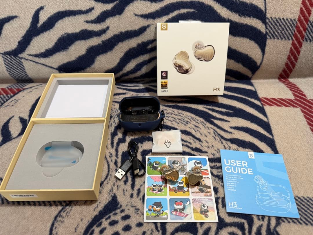 Soundpeats H3 ワイヤレスイヤホン ハイレゾ対応