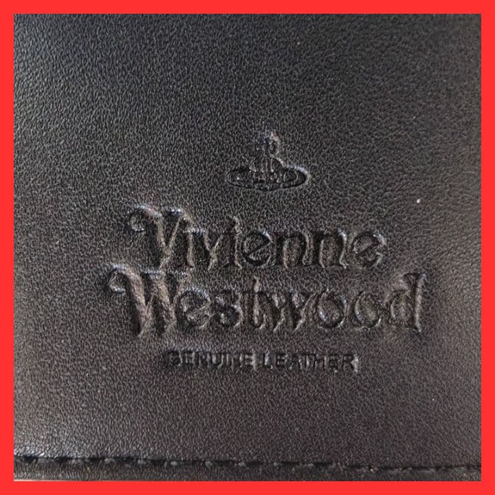 【新品未使用】ヴィヴィアンウエストウッド三つ折り財布　165VW765　ブラック